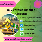 Buy Verified Binance Accounts