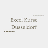 Excel Kurse Düsseldorf