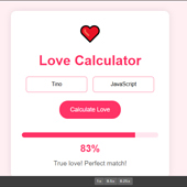 Love Percentage Calculator