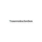Trauerredeschreiben
