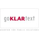 goKLARtext Agentur für Kommunikation