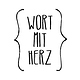 Wort mit Herz