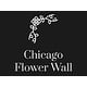 Chicago Flower Wall