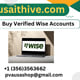 Buy Verified Wise Accounts Pvausashop544