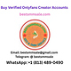 Buy Verified Onlyfans Creator Accounts