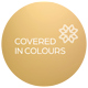 Covered in Colours Buchdesign