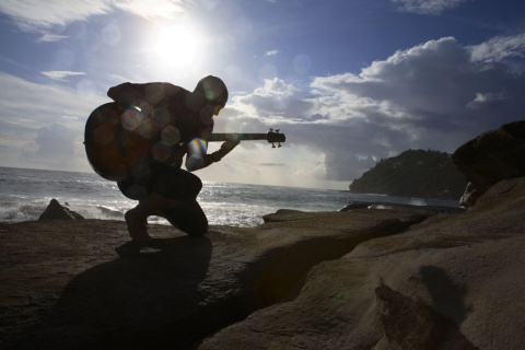 Cover und Boolöett Bilder für die australische Band Sunroom