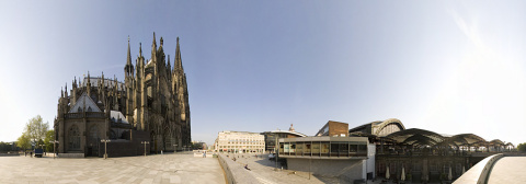 Kölner Dom Panorama NordOst