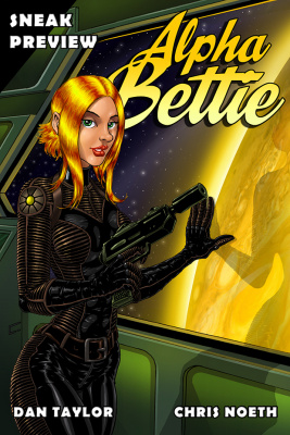 Alpha Bettie – SciFi Comic – Cover