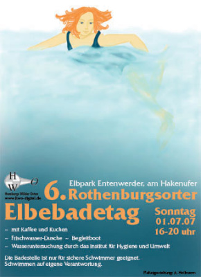 Plakat für HamburgsWildenOsten (HWO) 2007