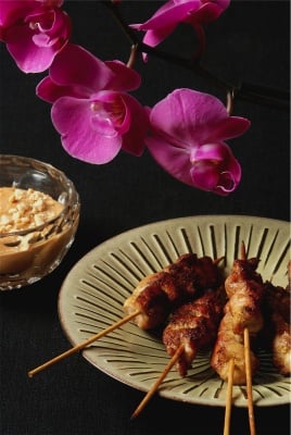 asia – food styling orchid