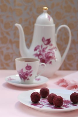 teatime – foodstyling floral