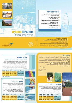 Flyer / Poster – Entwicklung eines Corporate Designs, Kunde: „Stiftung für Unterstützung der Militär“ Tel Aviv