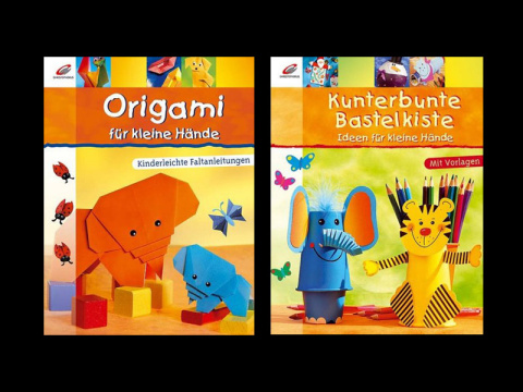 Cover-Reihengestaltung für Kinderbastelbücher