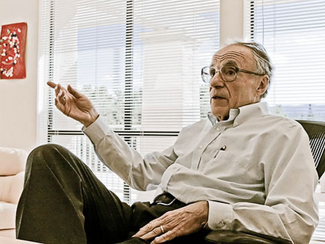 Arno Penzias, Nobelpreisträger, NEA Menlo Park