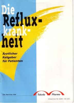 Minibroschüre: Reflux (Titelseite)