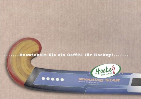 Deutscher Hockey-Bund: Imagebroschüre (Titelseite)