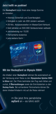 Deutscher Hockey-Bund: HockeyCard, 4-Seiter, Lang-DIN (S. 3)