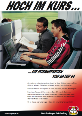 Bayer 04 Leverkusen: 1/1-Anzeige (Hoch im Kurs)