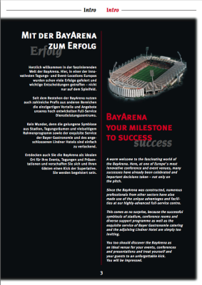 Bayer 04 Leverkusen: Unternehmens-Broschüre (S. 3)