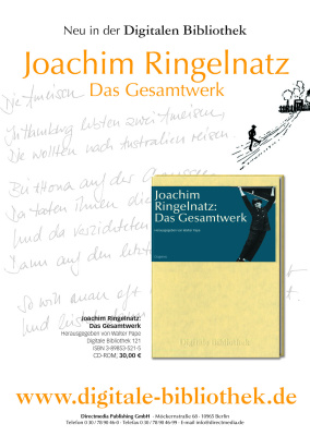 Plakat „Joachim Ringelnatz“