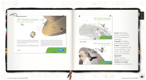 Erscheinungsbild (Poster) für SKF Sealing Solutions AB (Industrie für Dichtungssysteme)