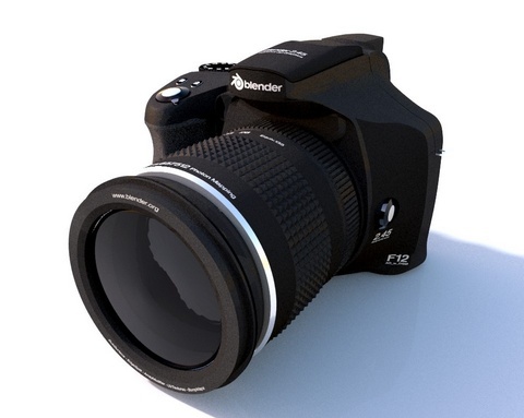„Blender-Cam“ – Modeling-Übung an Hand der Fuji s6500fd