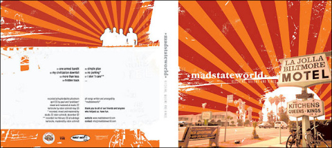 CD Design / Digipack MADSTATEWORLD