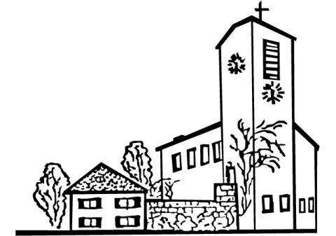 Logo der evangelischen Kirche Hengersberg vektorisiert