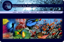 www.artifishial.com – Unterwasserfotografie, Design und Publikationen