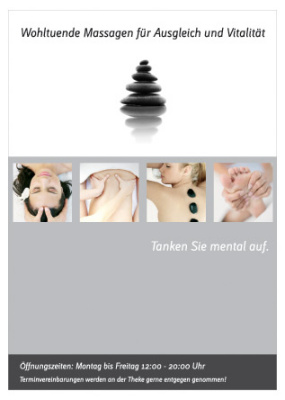 Plakat Massage Studio