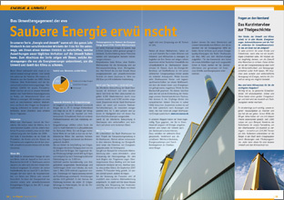 Kundenmagazin Energieversorgung Oberhausen