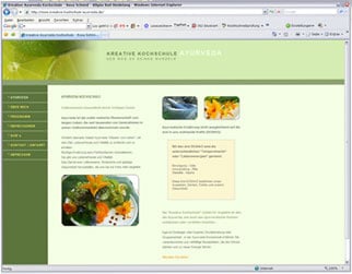 Ayurveda Kochschule | Web Statisch | Branche Heilpraktiker