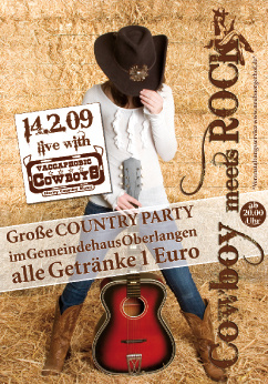 plakat country-party