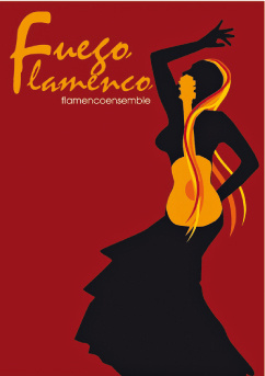 plakat flamenco