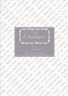 Fred La Boulangerie – Packpapier