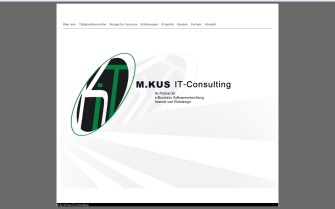 Erstellung eines Webdesigns für die Firma M. Kus IT-Consulting