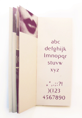 Alphabetdesign – Marlene Diva- im Präsentationsbooklet