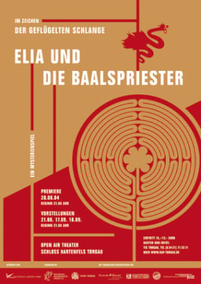 Poster – Elia und die Baalspriester