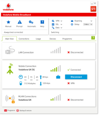 vodafone software interfacedesign