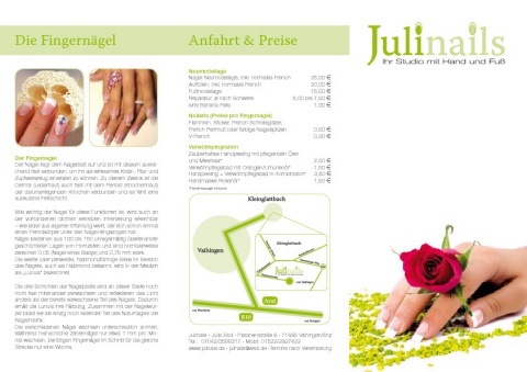 Flyer Julinails