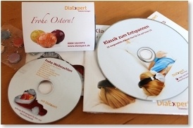 Give aways für den Kunden DiaExpert