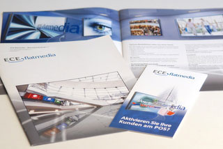 ECEflatmedia Broschüren und Flyer