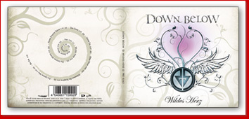 CD Artwork für Down Below | Ansicht: Digipack Aussen