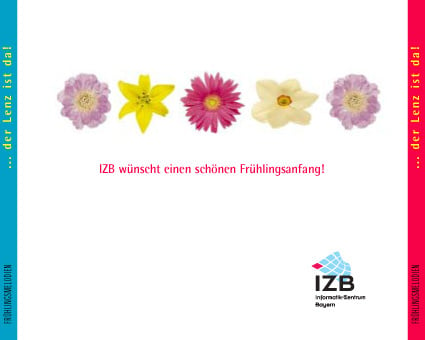 CD Rückseite für Kunde Informatik-Zentrum Bayern