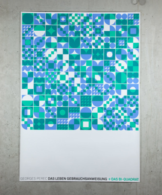 Plakat «Das Bi-Quadrat»