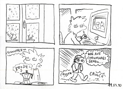 Beispiel meines Daily Strips