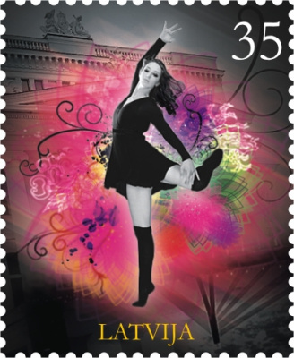 Design for Latvian Stamp
