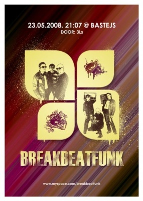 Poster design for Music group BBFUNK