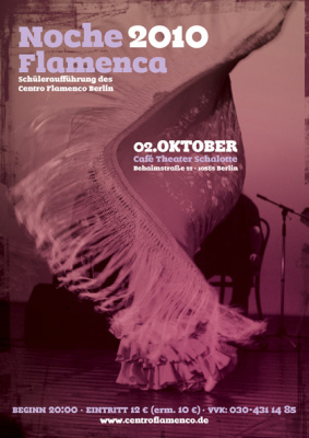 Noche Flamenca 2010 – Plakat